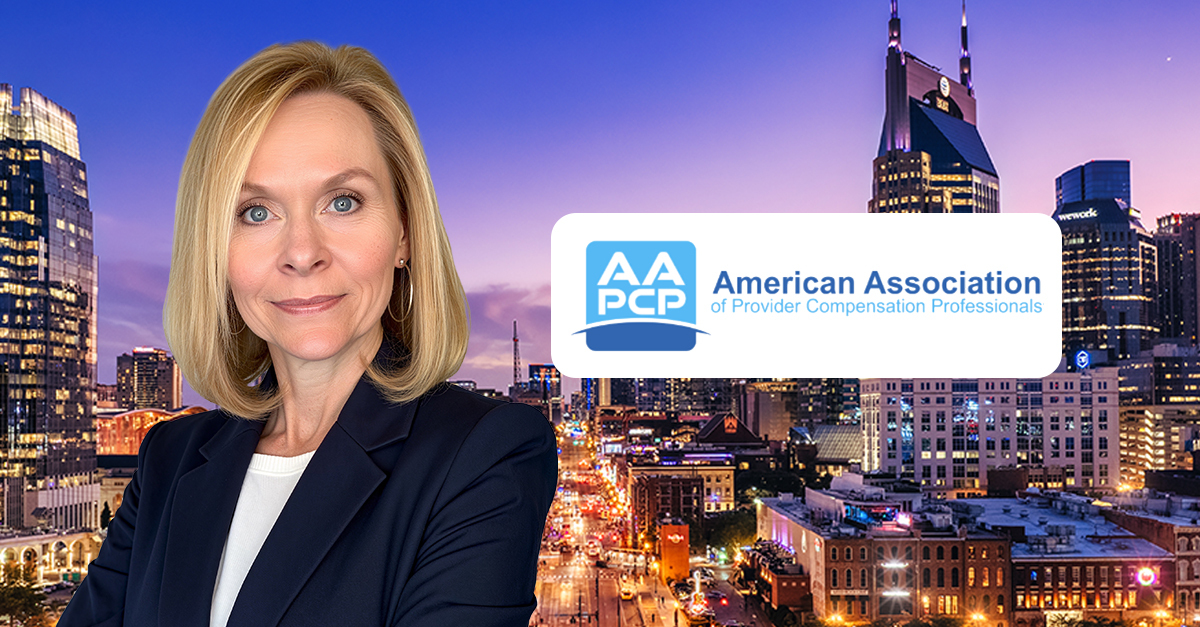 Caldwell Discusses TEAM’s Impact on Value-Based Compensation at National Conference