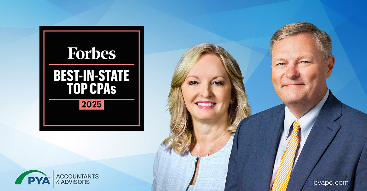 Forbes Names PYA Executives Top CPAs in Inaugural List