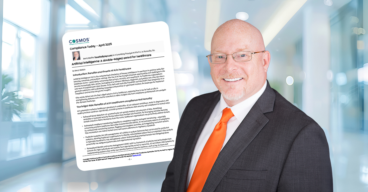 Mathis Discusses Threats and Benefits of Artificial Intelligence in National Publication
